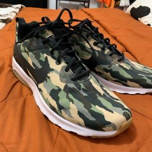 Camo Nike Air sneakers